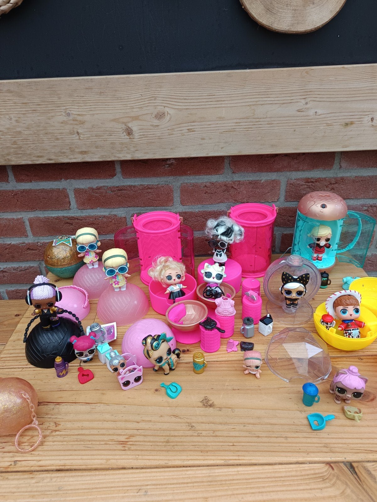 Grote collectie LOL Surprise poppen en accessoires, Ophalen of Verzenden, Zo goed als nieuw, Overige typen
