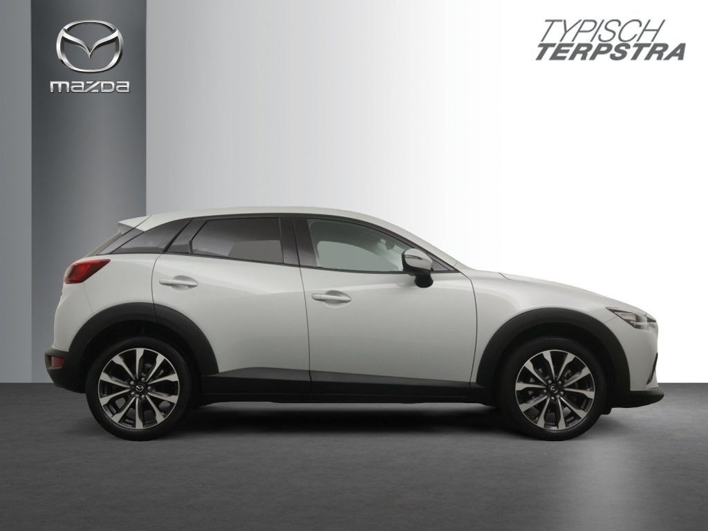 Mazda CX-3 SKYACTIV-G 120 Sport Selected (bj 2019), Auto's, Mazda, Stof, 4 cilinders, Wit, Origineel Nederlands
