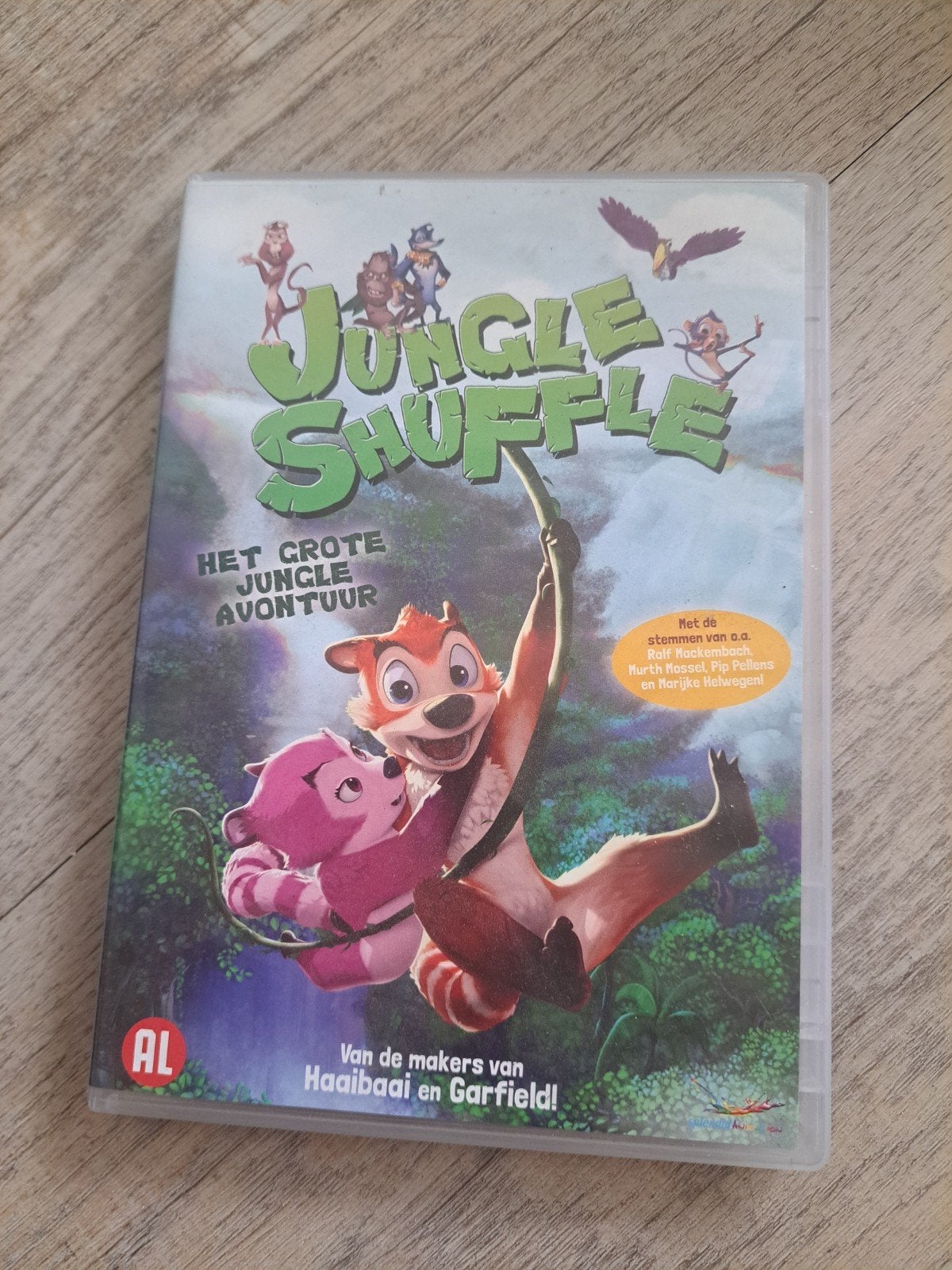 Jungle Shuffle: Het Grote Jungle Avontuur (DVD), Animatie, Alle leeftijden, Nederlands, Ophalen of Verzenden
