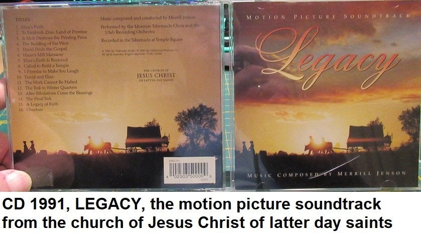 splinternieuwe CD, THE MORMON CHURCH OF LATTERDAY SAINTS, Ophalen of Verzenden, Zo goed als nieuw