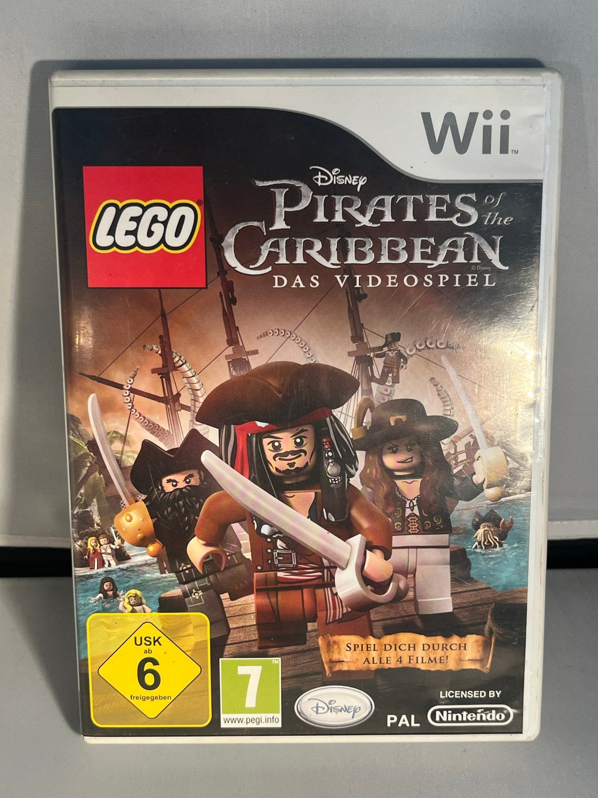 LEGO Pirates of the Caribbean Wii Game, Spelcomputers en Games, Games | Nintendo Wii, 1 speler, Ophalen of Verzenden, Gebruikt