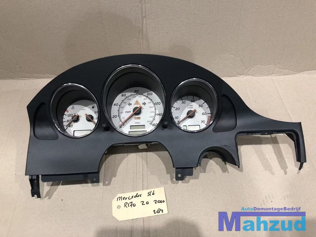 Mercedes SLK R170 KM TELLER Instrumentenpaneel tellerklok, Auto-onderdelen, Dashboard en Schakelaars, Gebruikt, Mercedes-Benz AG
