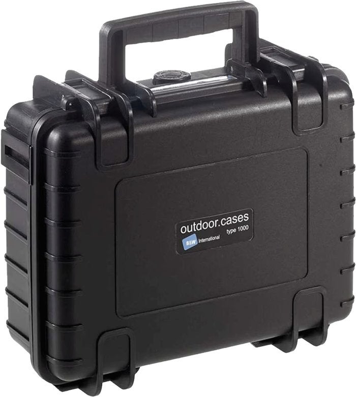 B&W International Outdoor Case Type 1000 - Zwart, Ophalen of Verzenden, Gebruikt