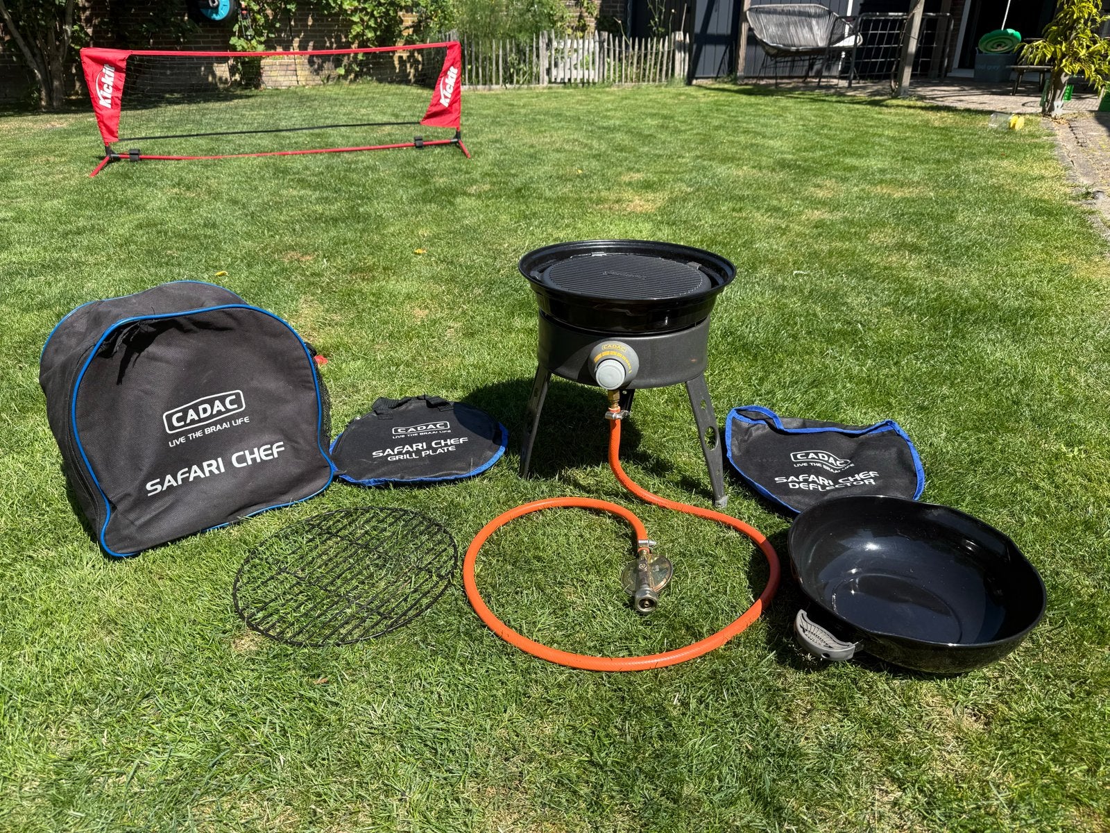 Cadac Safari Chef BBQ/Grill, Ophalen of Verzenden, Zo goed als nieuw