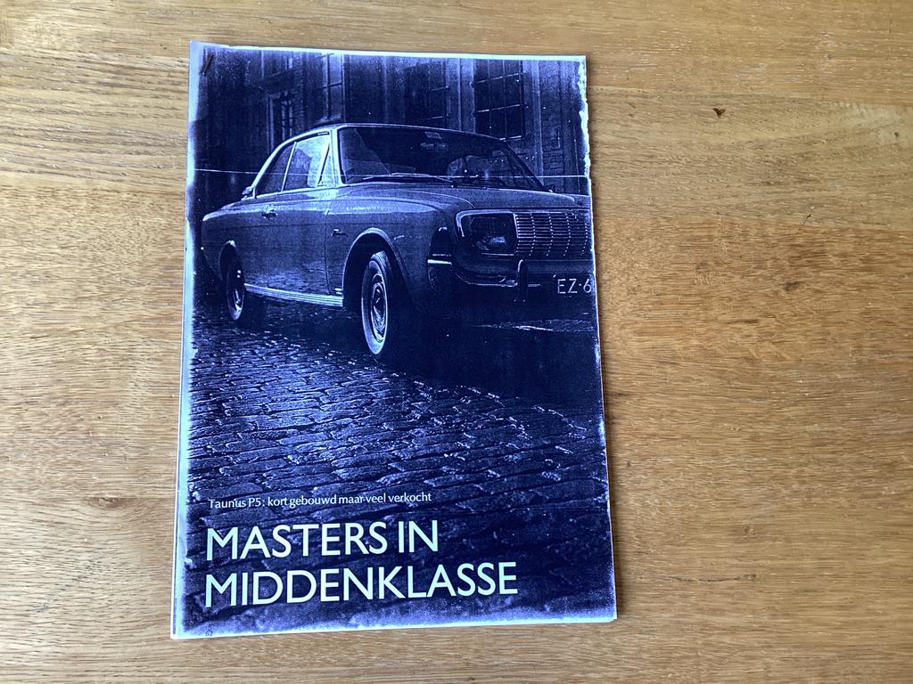 Ford Taunus P5 Magazine 1991, Ophalen of Verzenden