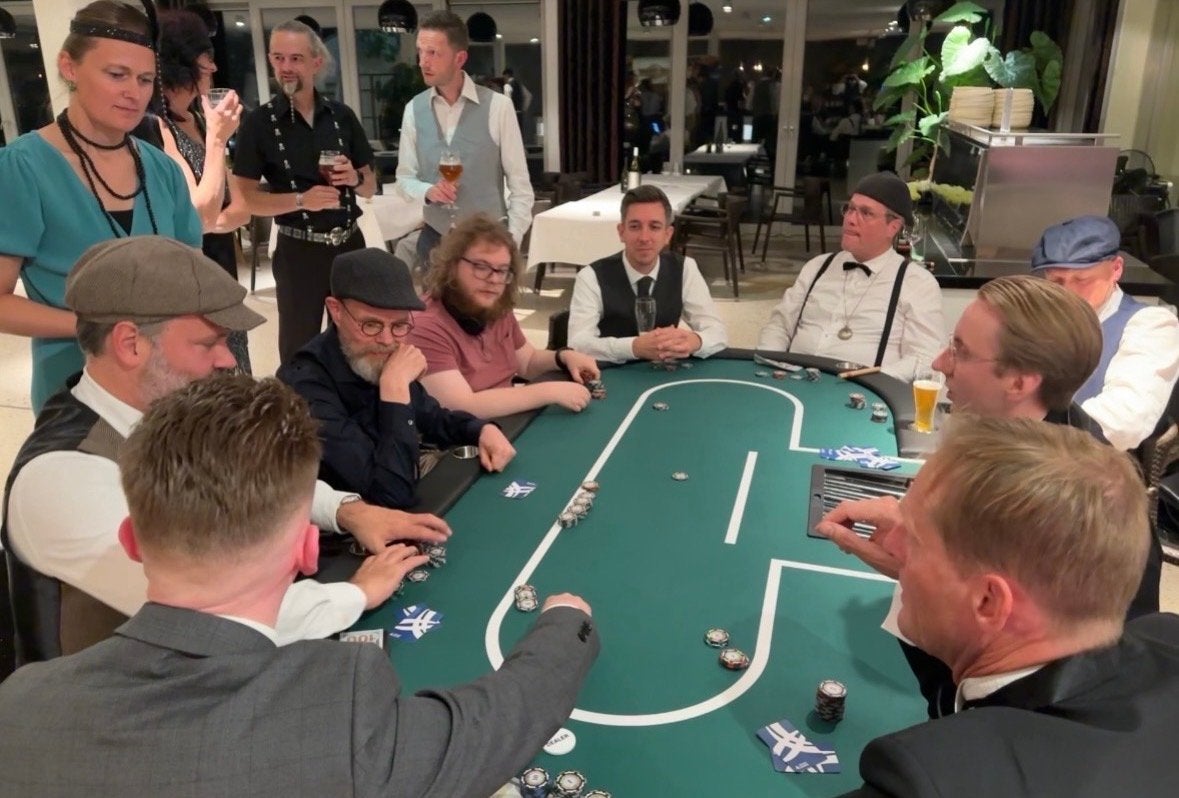 Voordelig casino huren incl. Croupier, Ophalen