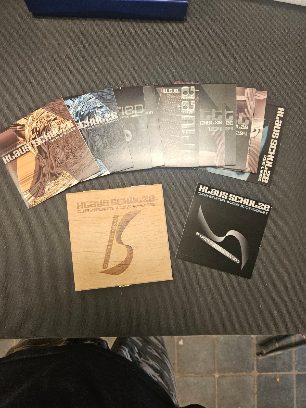 Klaus Schulze Contemporary Works 10 CD Boxset, Cd's en Dvd's, Cd's | Overige Cd's, Zo goed als nieuw, Ophalen of Verzenden