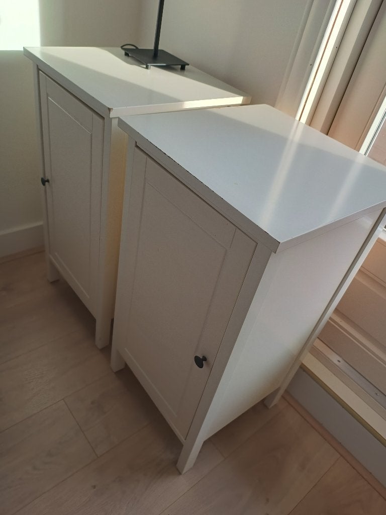 Twee witte kasten van Ikea, Huis en Inrichting, Ophalen, Gebruikt, Minder dan 45 cm, 70 cm of meer