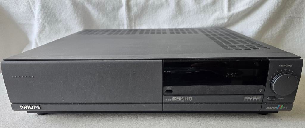 Philips Matchline S-VHS videorecorder, Ophalen of Verzenden, Gebruikt, VHS-speler of -recorder