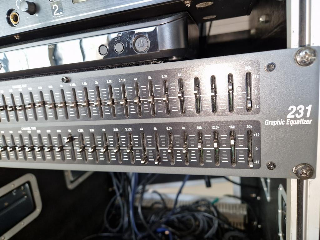 DBX 231 Grafische Equalizer - Professionele Audio, Muziek en Instrumenten, Effecten, Gebruikt, Equalizer, Ophalen