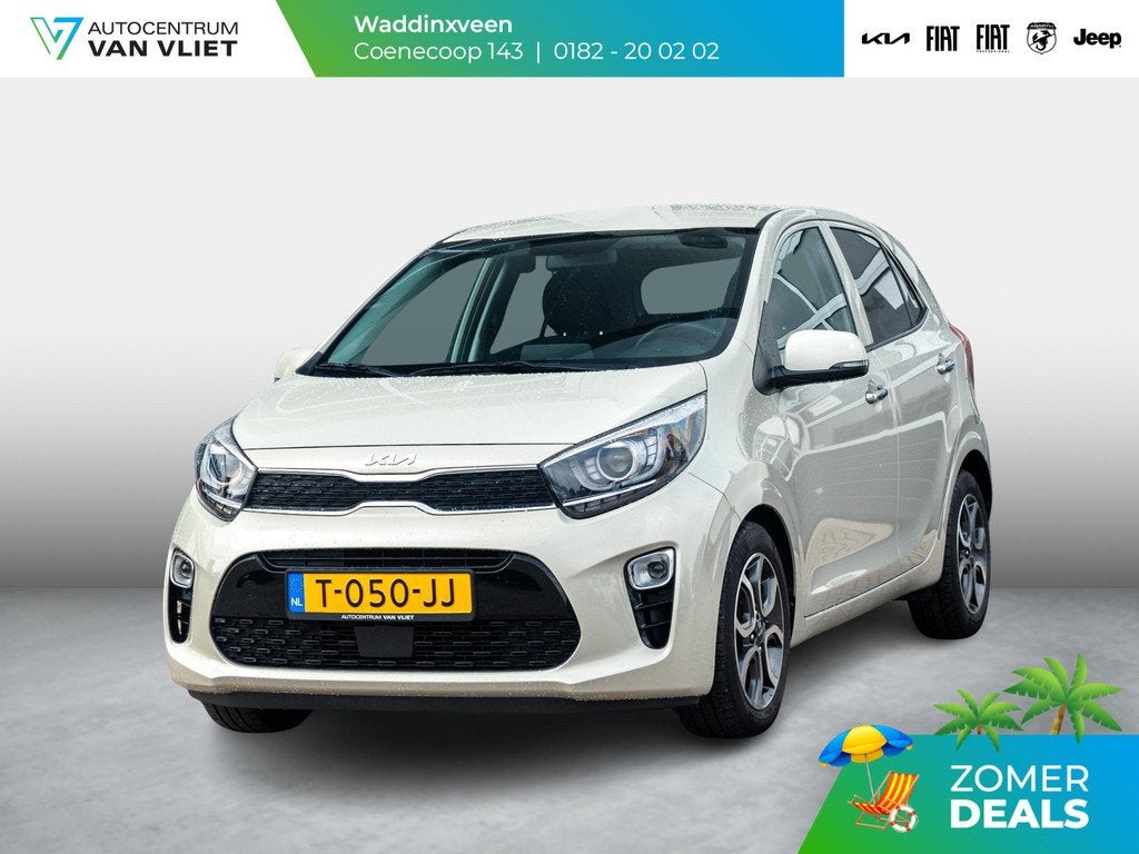 Kia Picanto 1.0 DPi DynamicPlusLine | Cruise control | Full, Auto's, Kia, Voorwielaandrijving, 12 maanden, Stof, Gebruikt