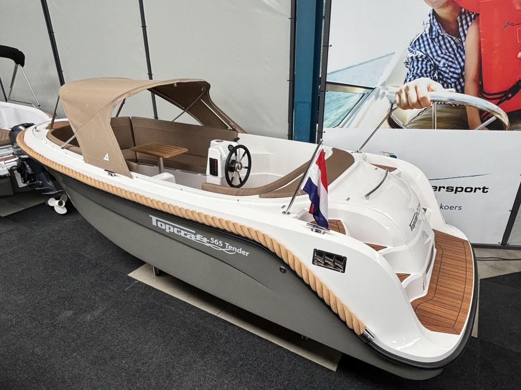 Topcraft 565 - Vaarklaar!, Nieuw, 6 m, Buitenboordmotor, Polyester