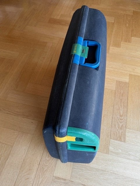 Reiskoffer CARLTON in hardshell, Sieraden, Tassen en Uiterlijk, Koffers, Gebruikt, Hard kunststof, 70 cm of meer, 55 cm of meer