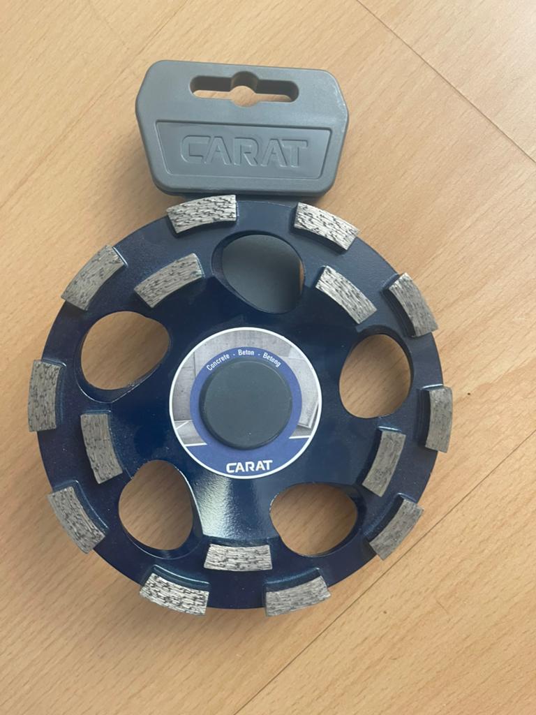 Carat CUBD Master Dustec Ø125 mm Diamant komschijf – Nieuw, Ophalen of Verzenden, Zo goed als nieuw