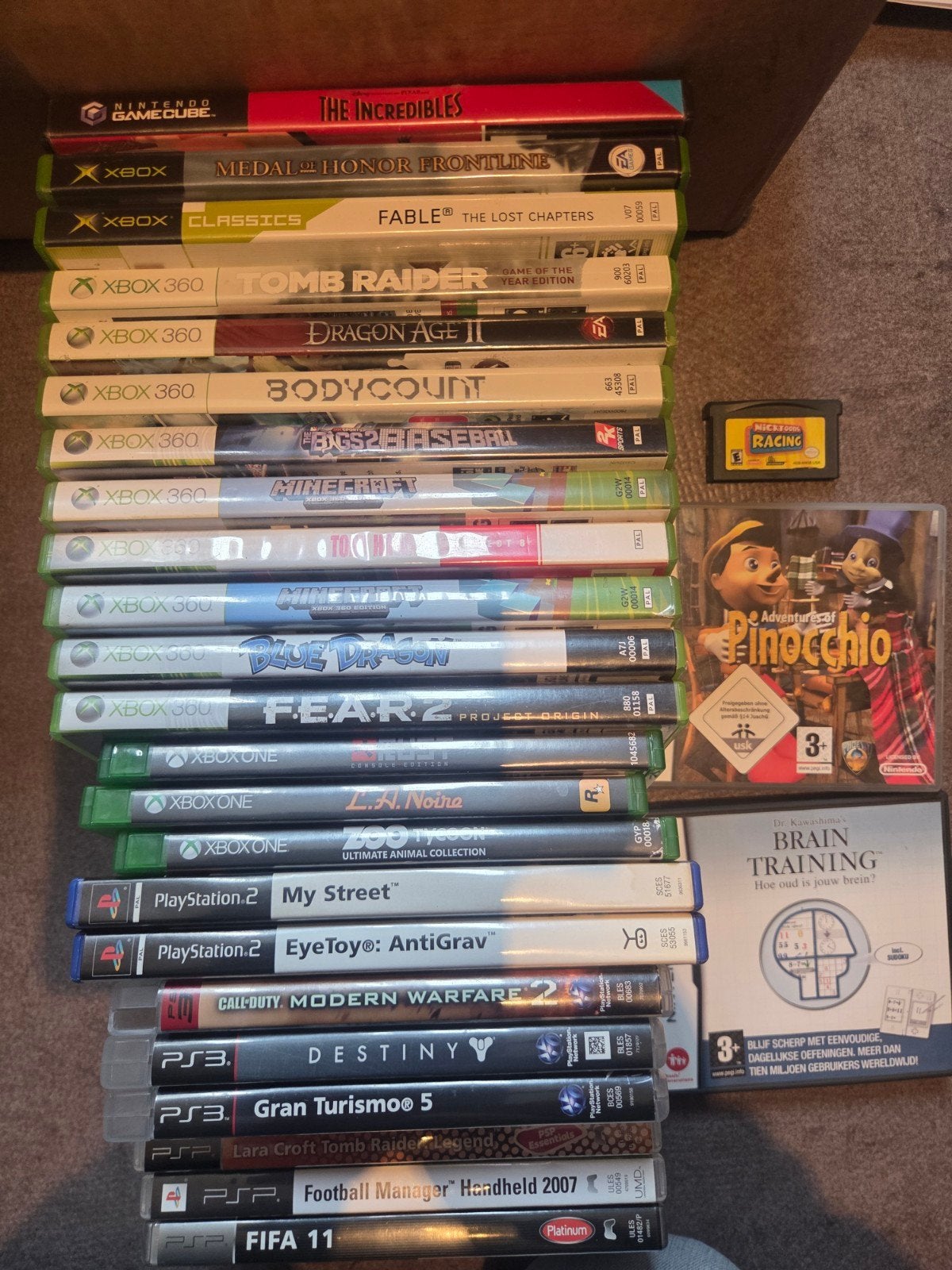 games playstation/xbox etc, Spelcomputers en Games, Overige genres, 1 speler, Ophalen of Verzenden, Zo goed als nieuw