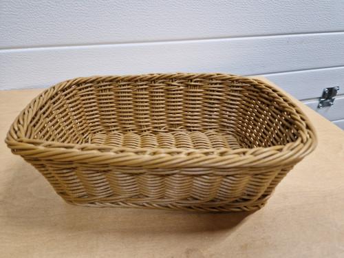 mand gevlochten riet, Huis en Inrichting, Woonaccessoires | Schalen en Manden, Ophalen of Verzenden, 'T Olde Gre-j, Info@toldegrej.nl