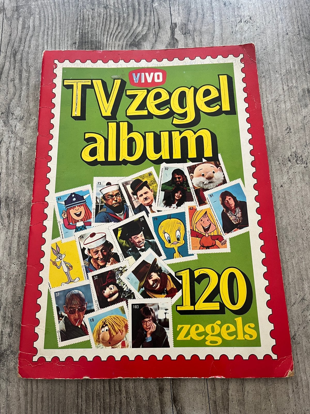 Vivo tv zegel album, Verzamelen, Tijdschriften, Kranten en Knipsels, Ophalen of Verzenden, 1960 tot 1980, Tijdschrift