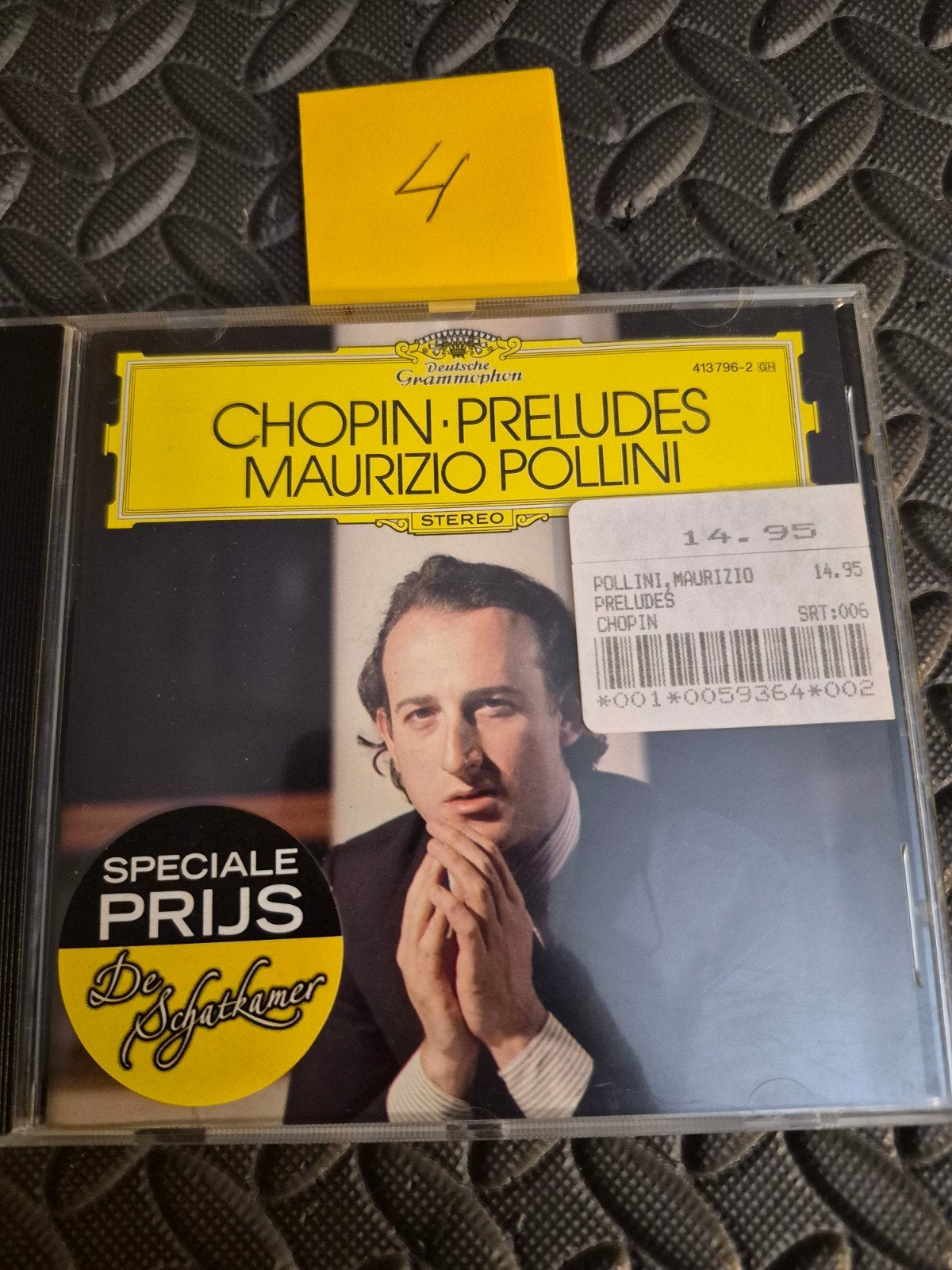 Chopin Preludes - Maurizio Pollini CD, Chopin, Ophalen of Verzenden, Zo goed als nieuw, Romantiek
