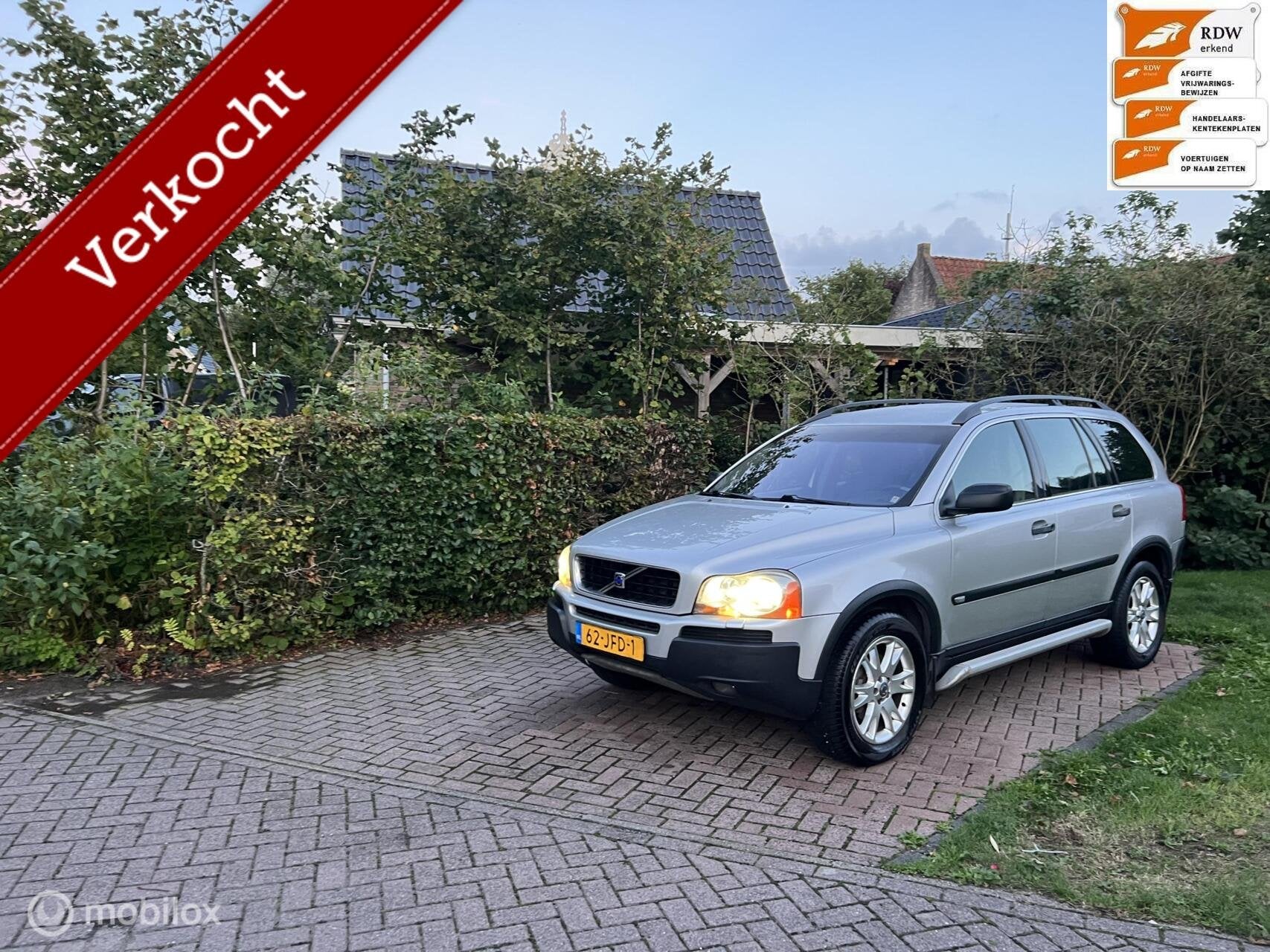 Volvo XC90 2.5 T Exclusive automaat bj 2002, Gebruikt, 2521 cc, Leder, Vierwielaandrijving