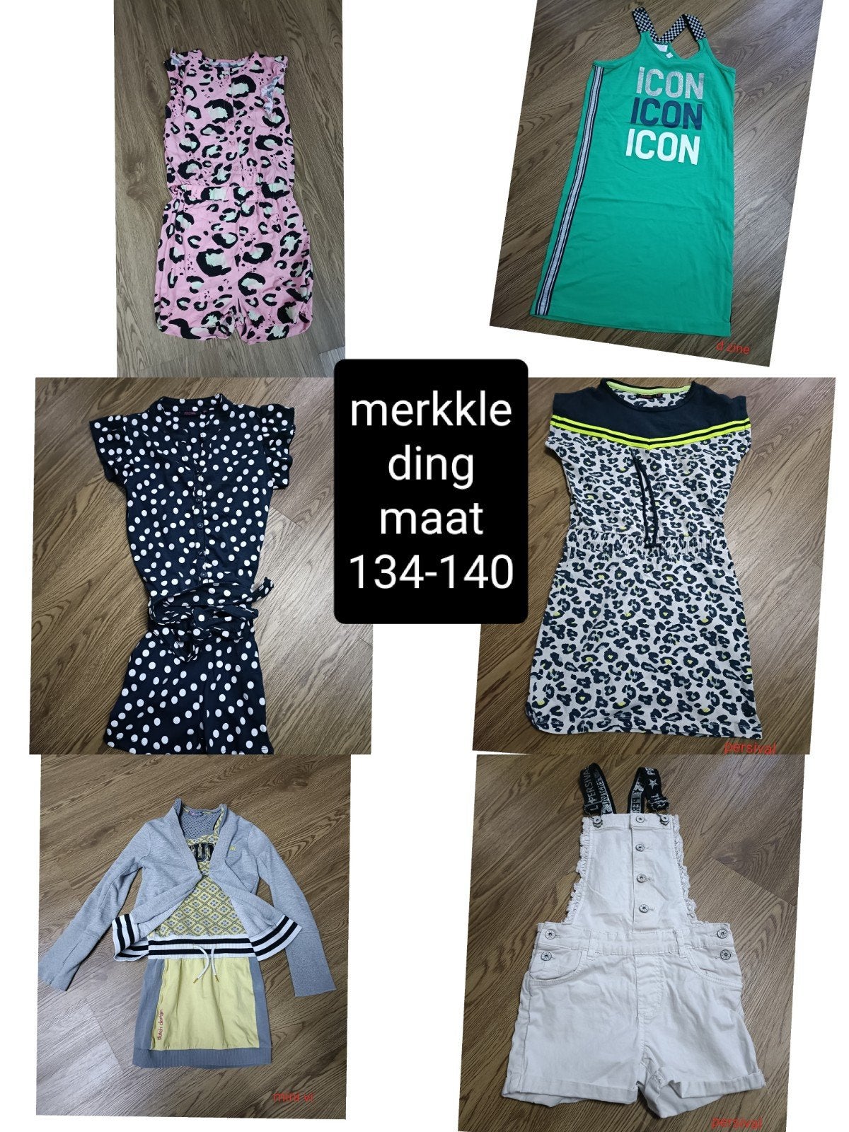 Merkkleding voor meisjes, maat 134-140, Kinderen en Baby's, Kinderkleding | Overige, Ophalen of Verzenden, Gebruikt, Diverse merken