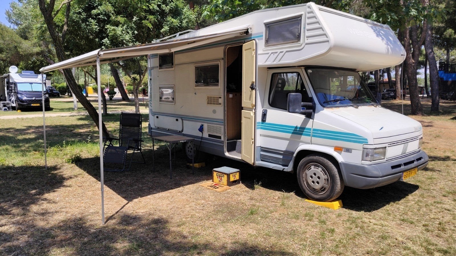 Fiat 2.5TD Weinsberg Meteor Alkoofcamper, Boiler, Weinsberg, Alkoof, Ringverwarming