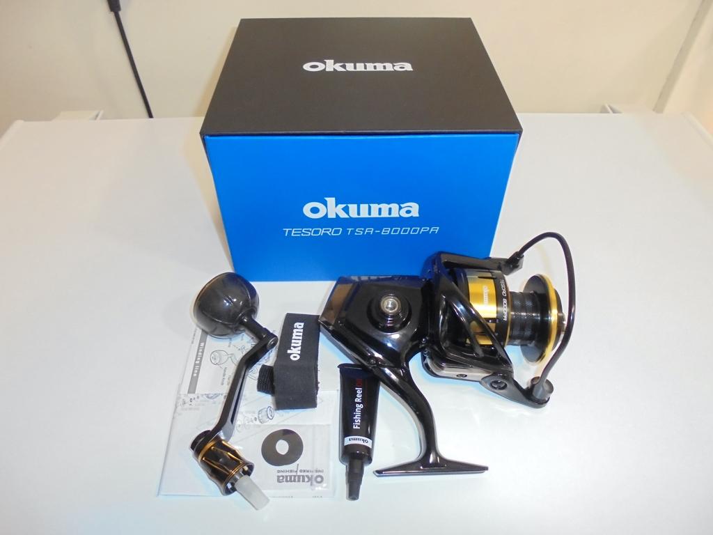 Okuma Tesoro TSR-8000PA en TSR-20000PA Molens Big Game Nieuw, Ophalen of Verzenden, Nieuw, Molen