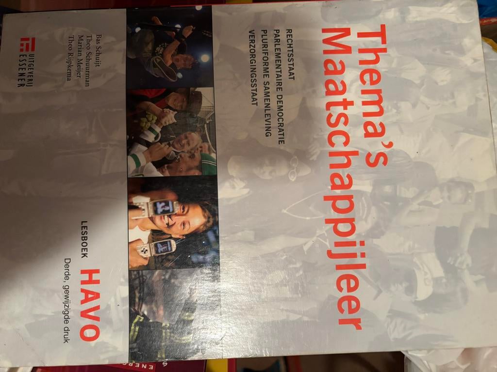 Thema's Maatschappijleer HAVO - Derde druk, Boeken, Ophalen of Verzenden, Gamma, Zo goed als nieuw, HBO