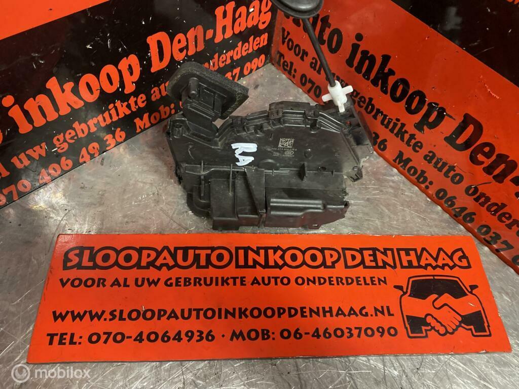 VW Polo Golf ('17-'21) Deurslotmechaniek RA - 5TA839016E, Ophalen of Verzenden, Gebruikt