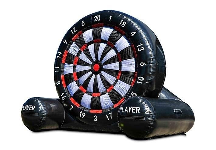 Te huur opblaas dartvoetbal spel - bij Happy Party Rent, Ophalen, Zo goed als nieuw, Overige