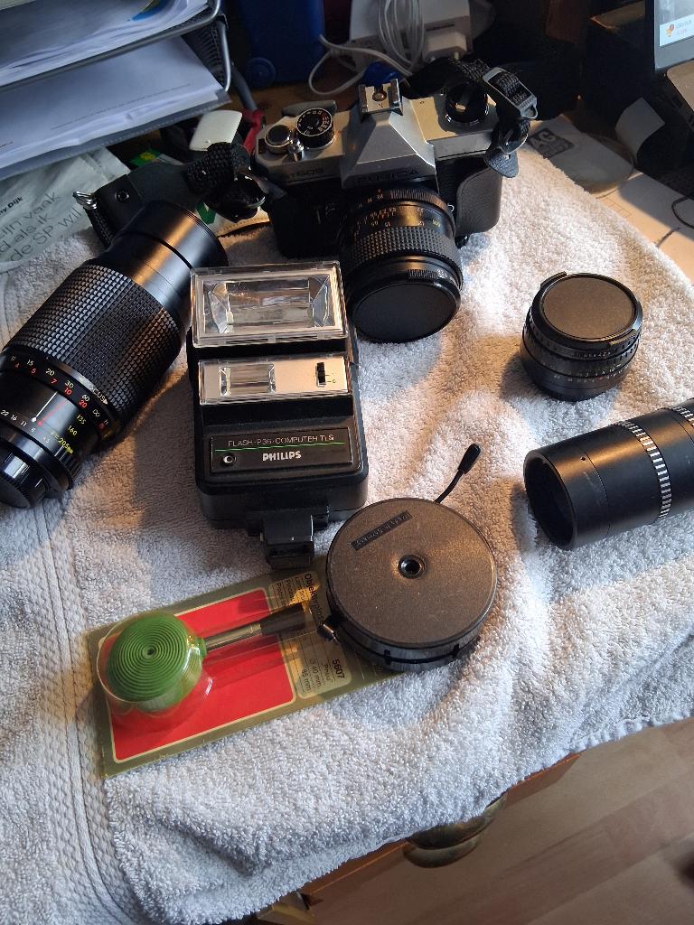 Fujica ST605, Ophalen of Verzenden, 1980 tot heden, Fototoestel
