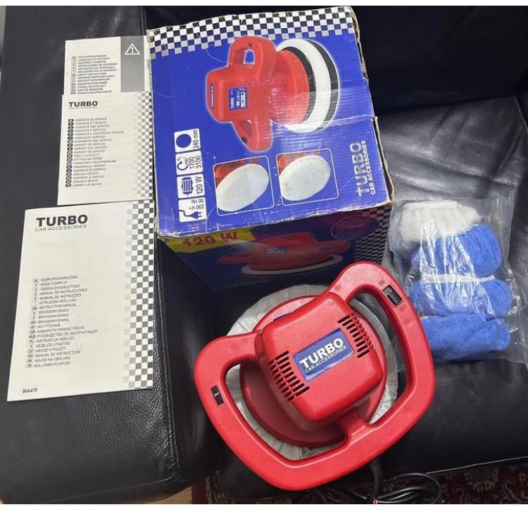 Auto Polijst machine/Turbo Auto Accessories, Ophalen of Verzenden, Zo goed als nieuw