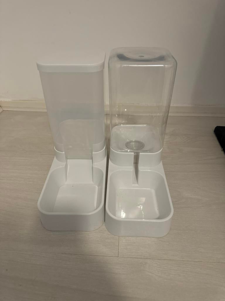 Voeder en drinkbak katten, Dieren en Toebehoren, Dierenvoeding, Ophalen, Kat