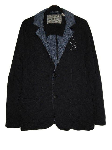 Prachtig donker blauw jasje van SCOTCH SHRUNK maat 10/140., Verzenden, Scotch Shrunk, Zo goed als nieuw, Jongen
