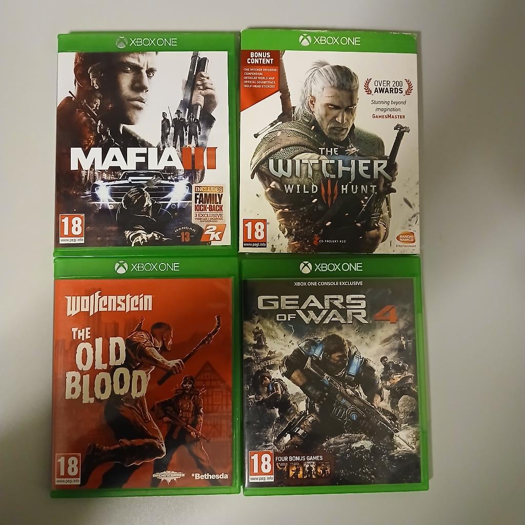 5 Xbox One spellen, Spelcomputers en Games, Games | Xbox One, Shooter, 1 speler, Ophalen of Verzenden, Zo goed als nieuw