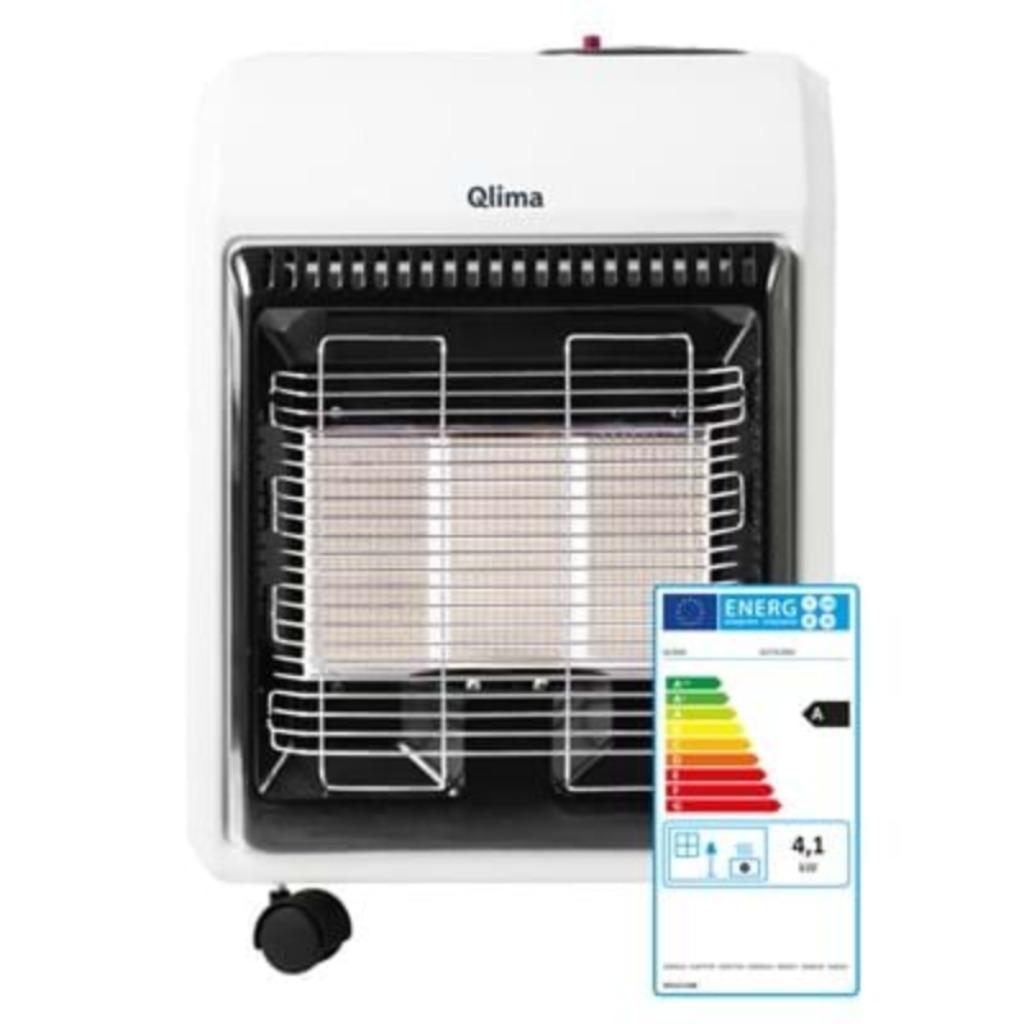 Nood Gaskachel Qlima GH741RM wit, Huis en Inrichting, Kachels, Ophalen, Nieuw, Gas, Gaskachel