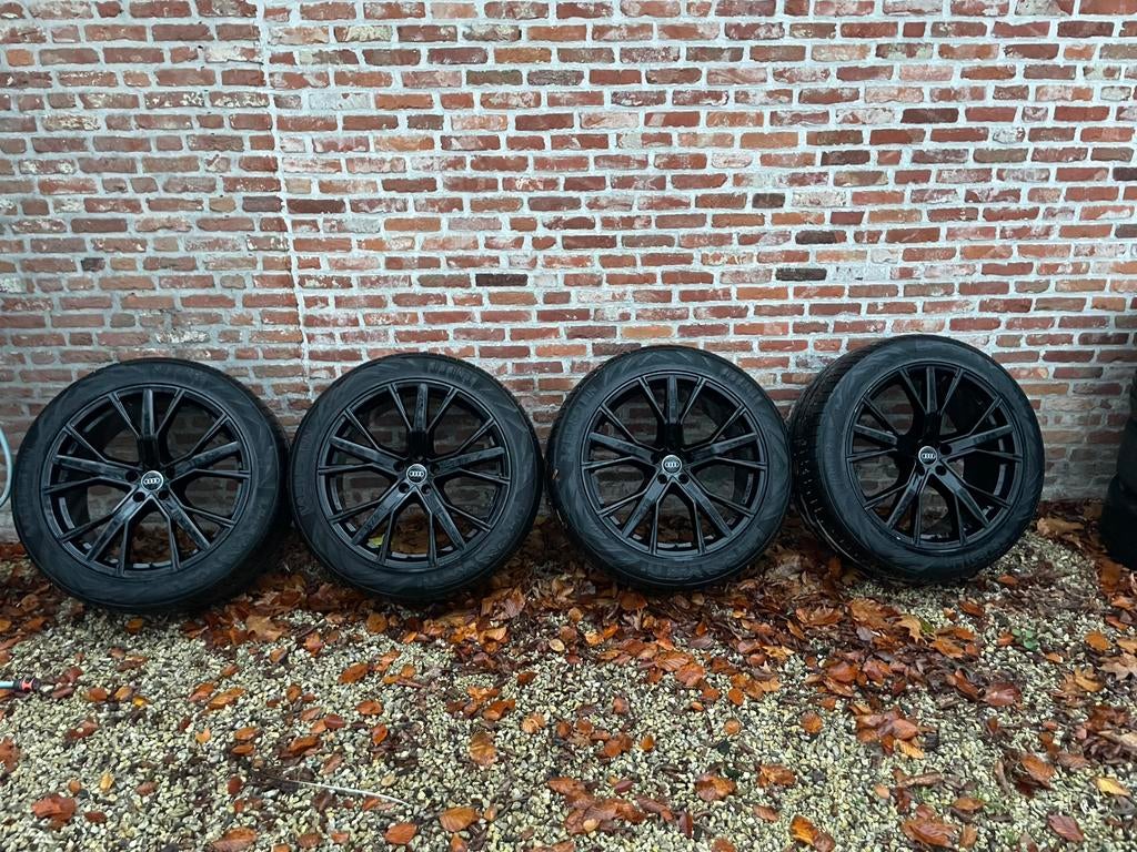 21’ Audi Q7 Q8 wielen + nieuwe banden te koop, Auto-onderdelen, Ophalen, 275 mm, Nieuw, 21 inch
