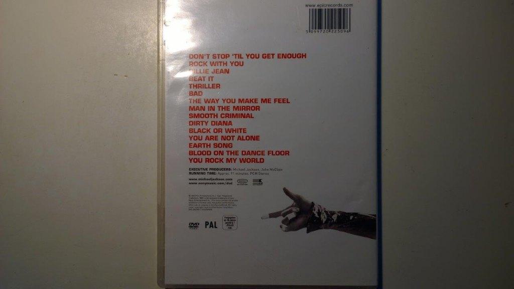 Michael Jackson - Number Ones (DVD), Cd's en Dvd's, Alle leeftijden, Ophalen of Verzenden, Zo goed als nieuw, Muziek en Concerten