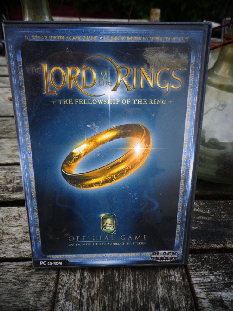 The lord of the rings - the fellowship of the ring - pc cdro, Ophalen of Verzenden, Zo goed als nieuw, Overige typen