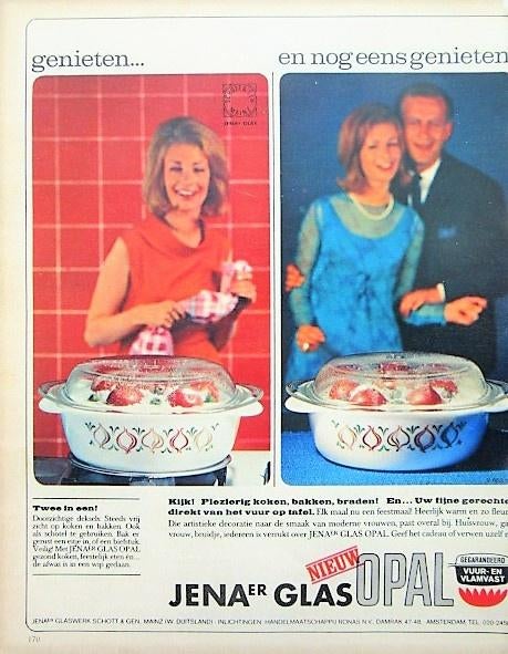 19 vintage advertenties servies bestek 38-90 porselein, Ophalen of Verzenden, Zo goed als nieuw, Gebruiksvoorwerp