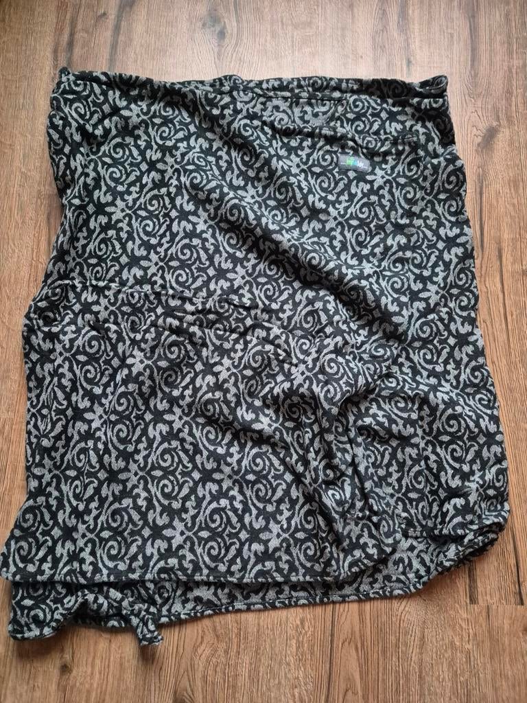 Jump Sac Baby Draagdoek - Zwart/Grijs, Kinderen en Baby's, Overige merken, Draagdoek, Ophalen of Verzenden, Zo goed als nieuw