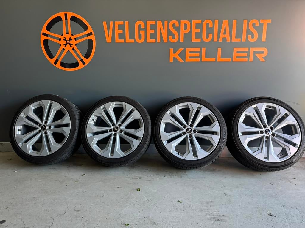 Audi Q5 SQ5 velgen 21 inch origineel 5x112 Zomerset, Ophalen of Verzenden, 21 inch, Zomerbanden, Banden en Velgen