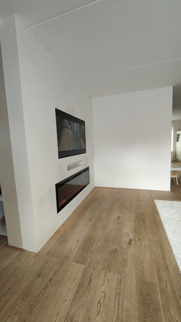 hebt je  de wens om Cinewall te bouwen, dat doe ik, Huis en Inrichting, Haarden, Ophalen of Verzenden, Zo goed als nieuw, Elektrische haard