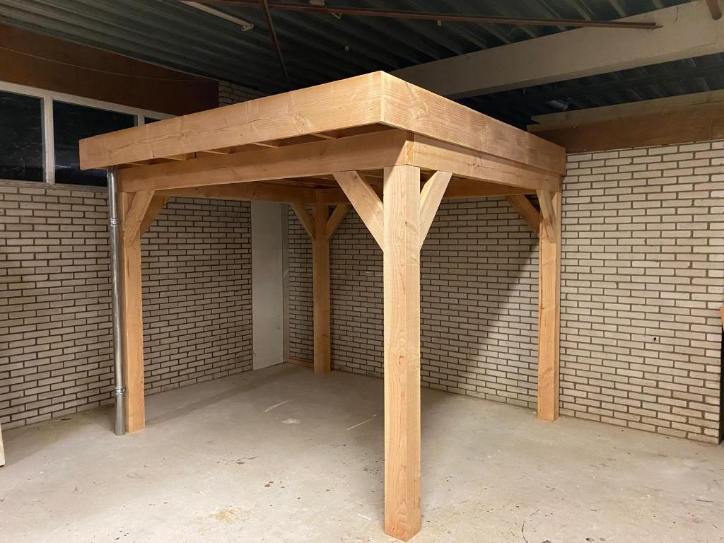 Douglas overkapping bouwpakket - Zeer snelle levertijden, Tuin en Terras, Overkappingen, Nieuw, Veranda, Ophalen