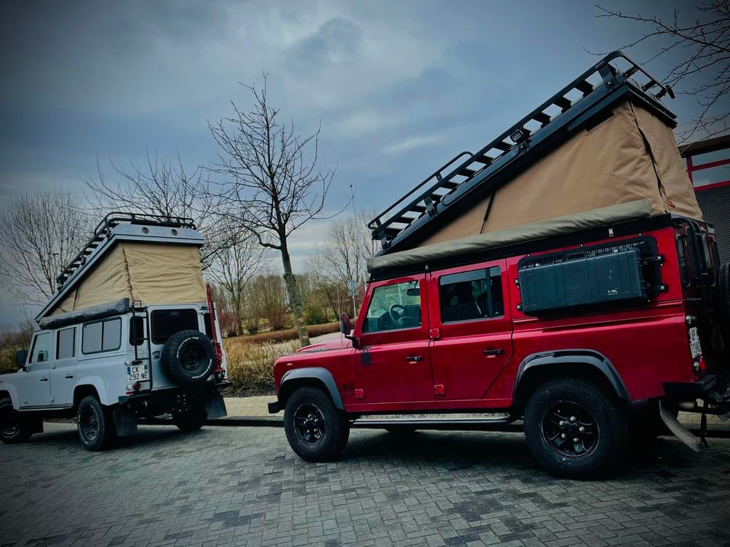 4x4 landrover Defender camper autovakantie huur offroad