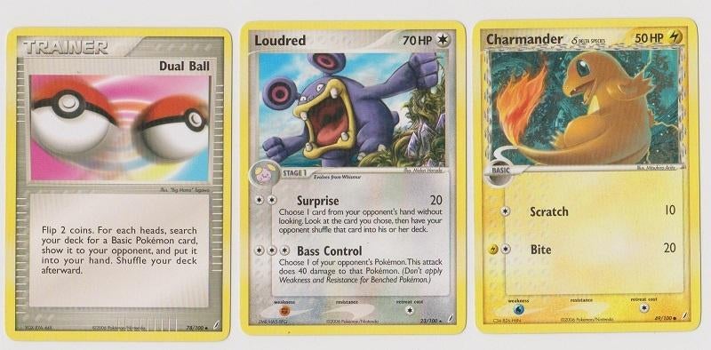 (030) POKeMON kaarten van serie Ex Crystal Guardians, Verzenden, Zo goed als nieuw, Meerdere kaarten, Foil