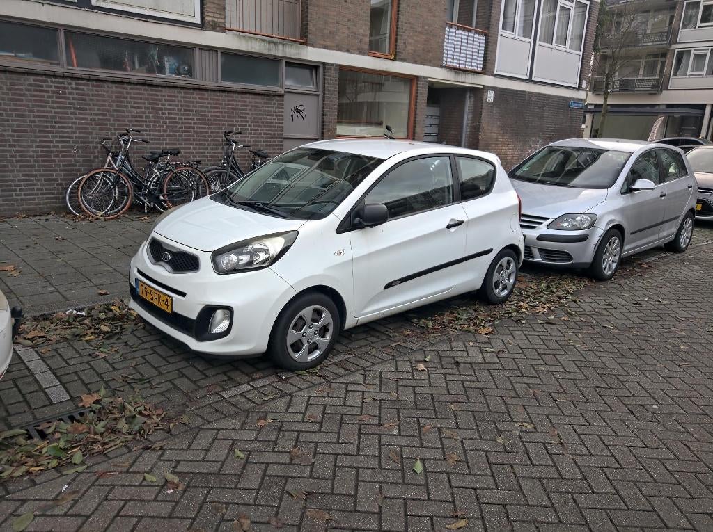 Kia Picanto 1.0 CVVT 2011 Wit, Euro 5, 400 kg, Wit, Origineel Nederlands