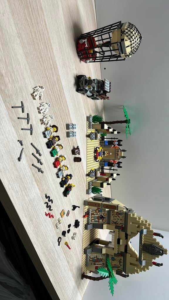 Lego Adventurers 5988 Pharaoh’s Forbidden Ruins, Kinderen en Baby's, Speelgoed | Duplo en Lego, Ophalen of Verzenden, Gebruikt