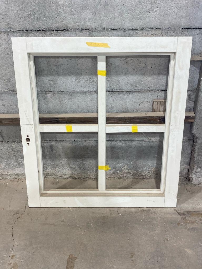 Nieuwe hardhouten ramen, Ophalen, Gevelraam of Ruit, Minder dan 80 cm, Nieuw