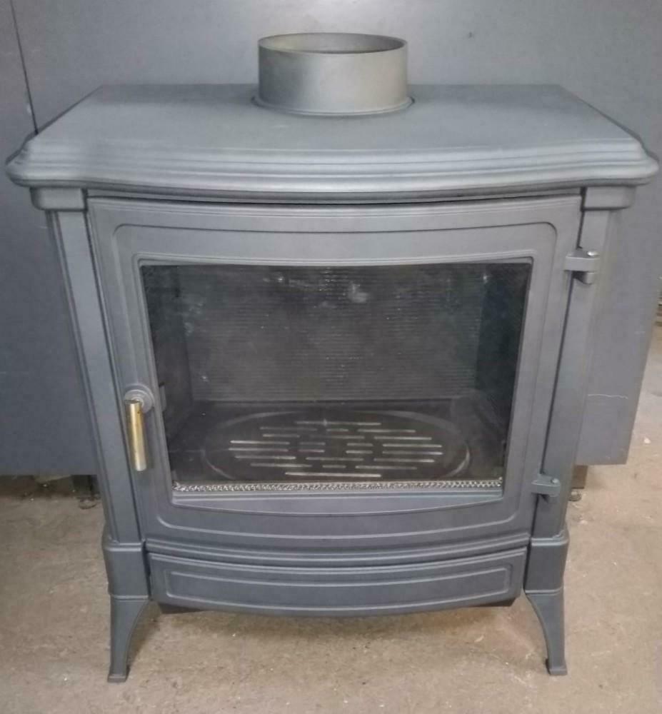 demo model NESTOR MARTIN S43 met woodbox systeem houtkachel, Ophalen, Zo goed als nieuw, Hout, Vrijstaand