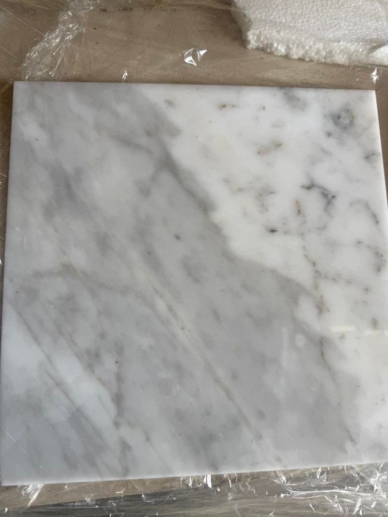 Bianca carrara marmer vloer en wand tegels, Ophalen, 60 cm of meer, Nieuw, 10 m² of meer